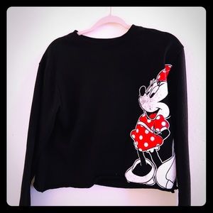 Adorable Minnie Mouse Cropped Sweater ❤️